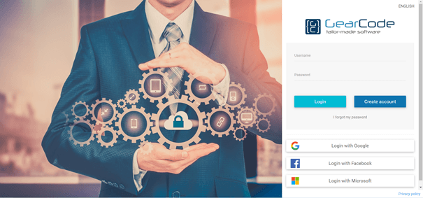 GC.AUTH dashboard overview
