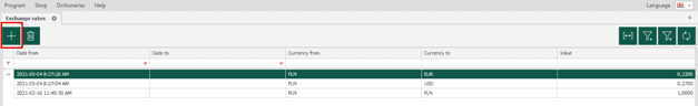 Exchange rates
