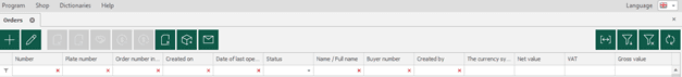 Order columns