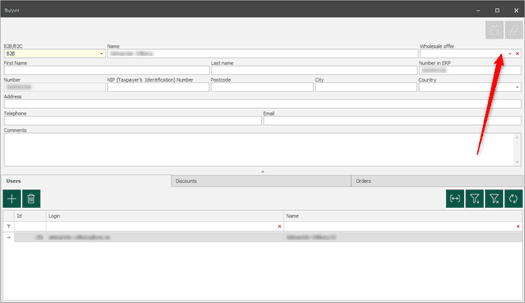 Assign offer to buyer