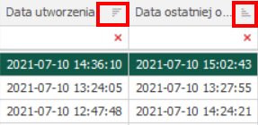 Sortowanie zamówień