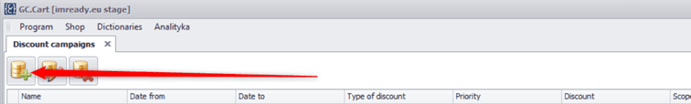 Discount type window