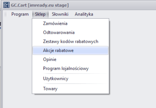 Lista akcji rabatowych