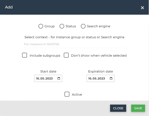 Add promotion window