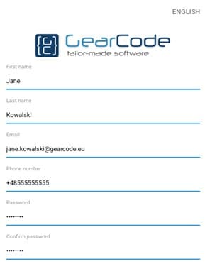 Creating a catalogue account