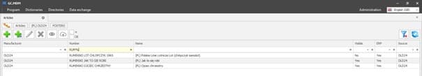 Filtering the index list
