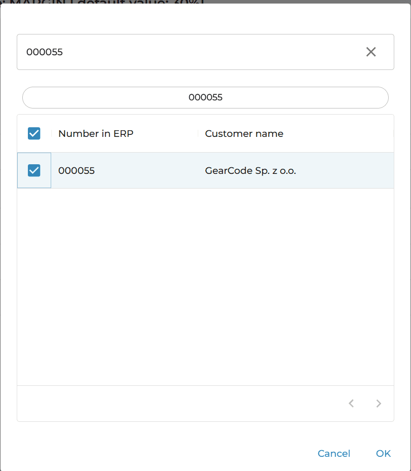Assigning a customer to a price profile